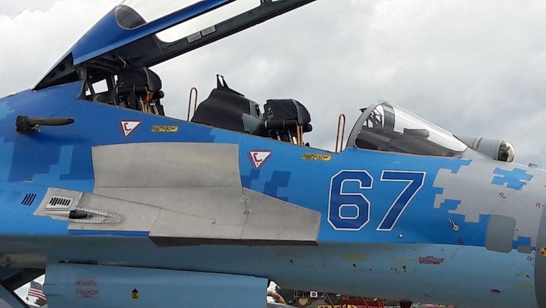 Ukrajinské letectvo útočilo na jihu země na Rusy